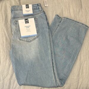Light Blue Straight Jeans